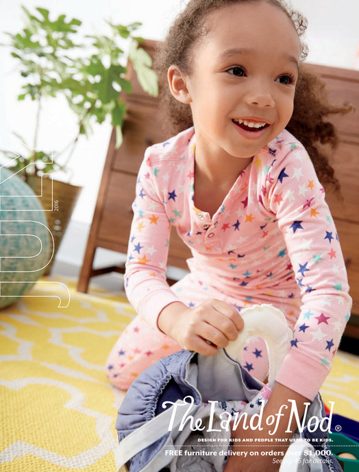 The Land of Nod July 2016 Catalog Page 1