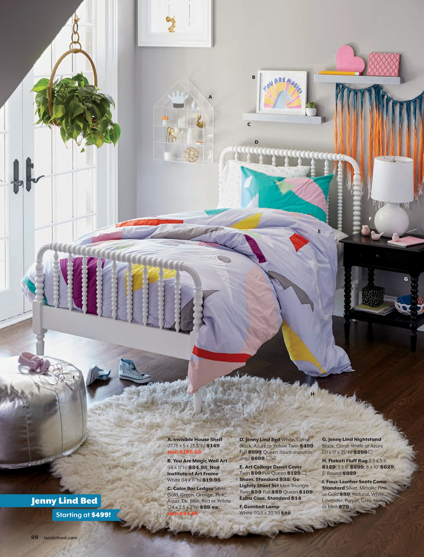 land of nod jenny lind twin bed